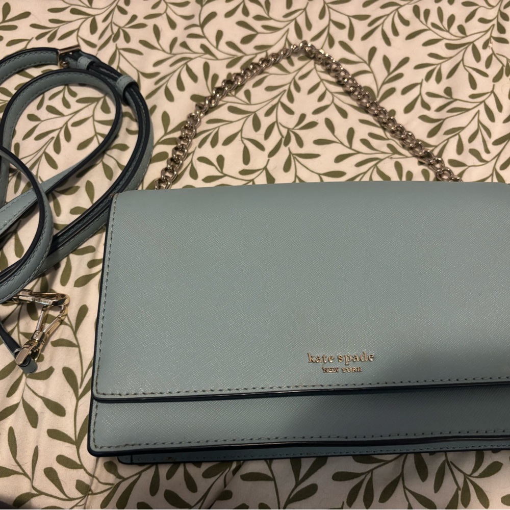 Kate Spade Light Blue Crossbody Bag